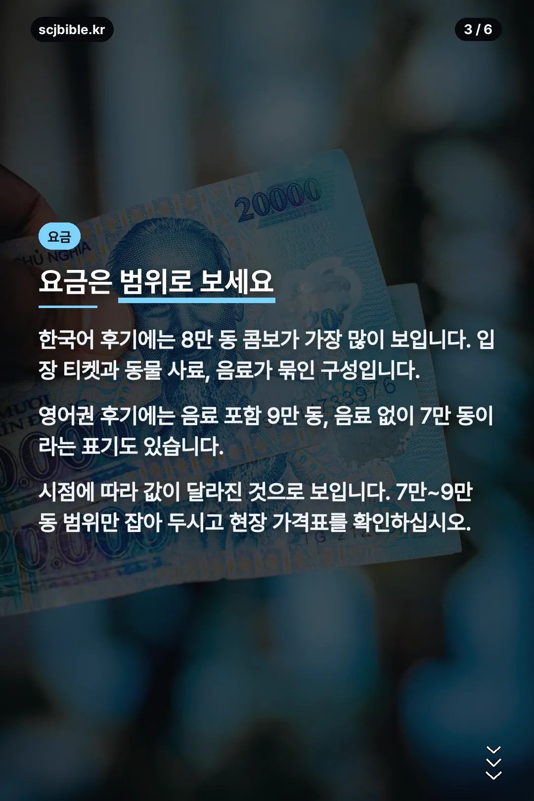 요금 범위