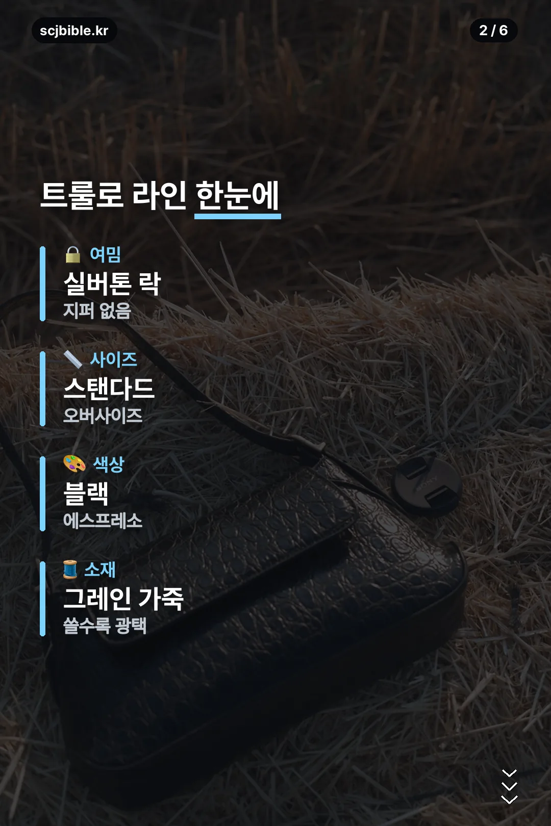 트룰로 라인 특징