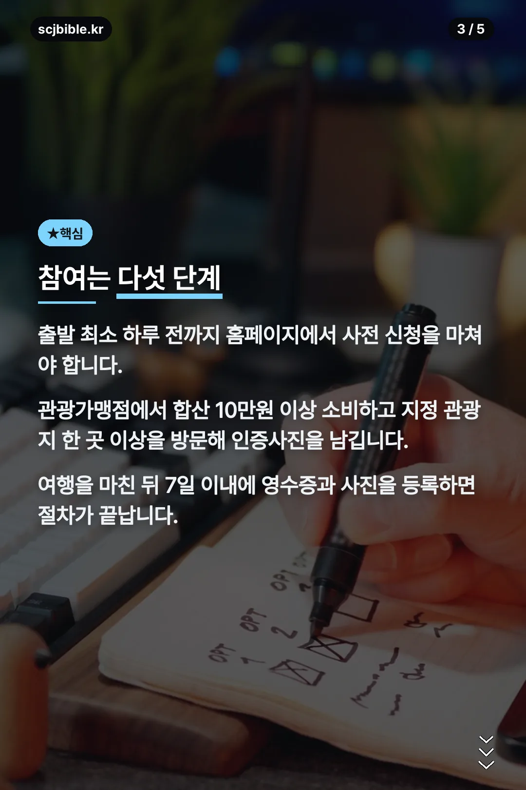 참여 다섯 단계 핵심