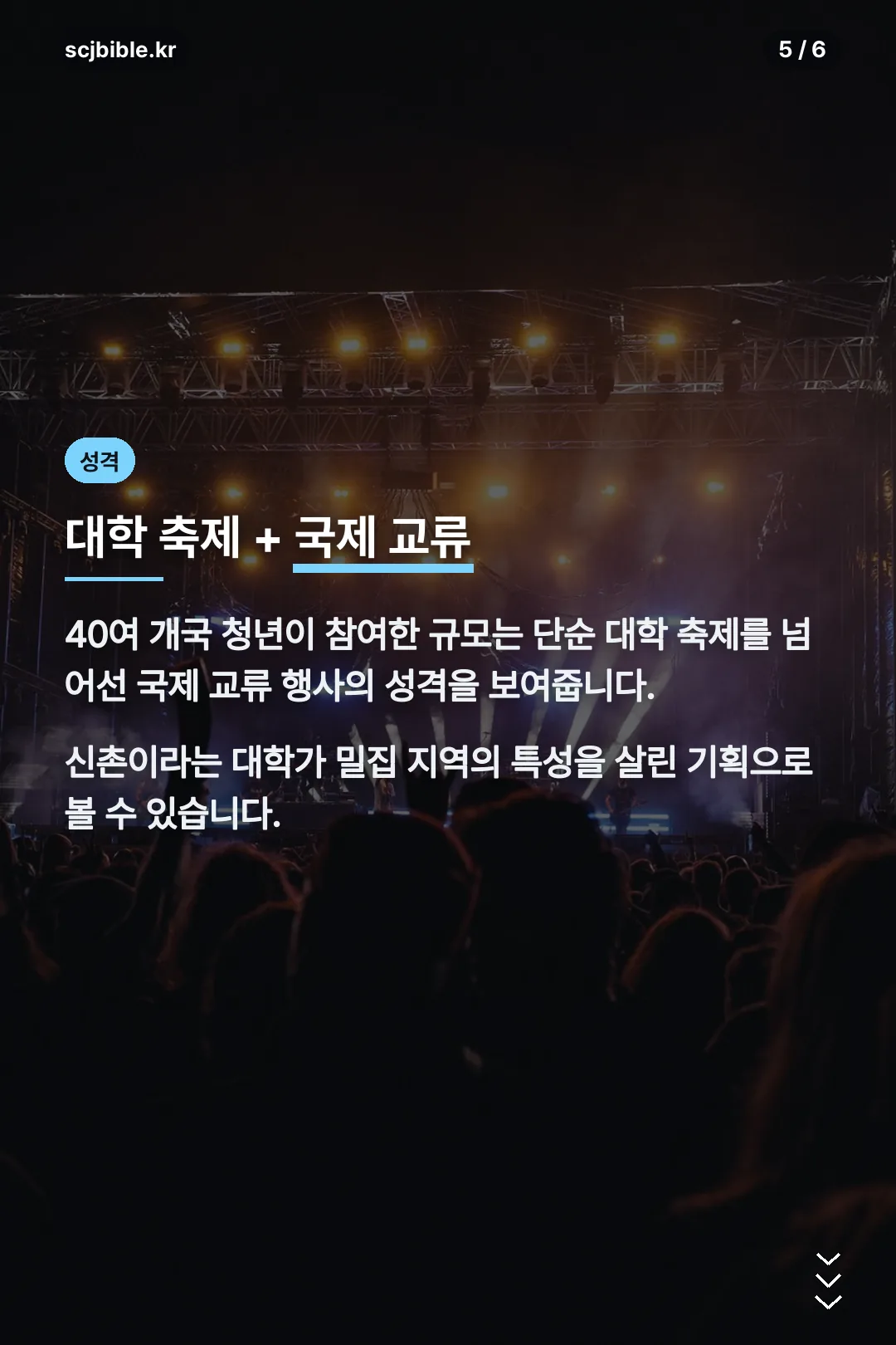 대학 축제와 국제 교류
